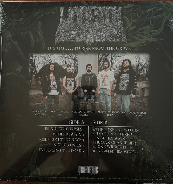 Undeath : It's Time...To Rise From The Grave (LP,Album,Limited Edition)