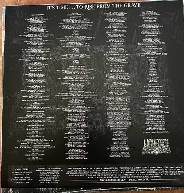 Undeath : It's Time...To Rise From The Grave (LP,Album,Limited Edition)