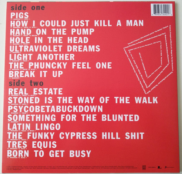 Cypress Hill : Cypress Hill (LP,Album,Reissue)