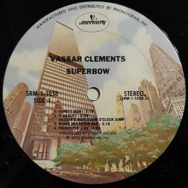 Vassar Clements : Superbow (LP,Album)