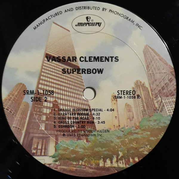 Vassar Clements : Superbow (LP,Album)