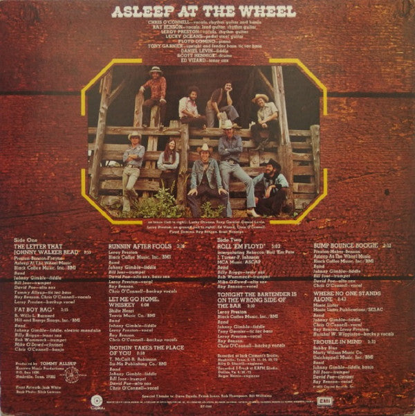 Asleep At The Wheel : Texas Gold (LP,Album)