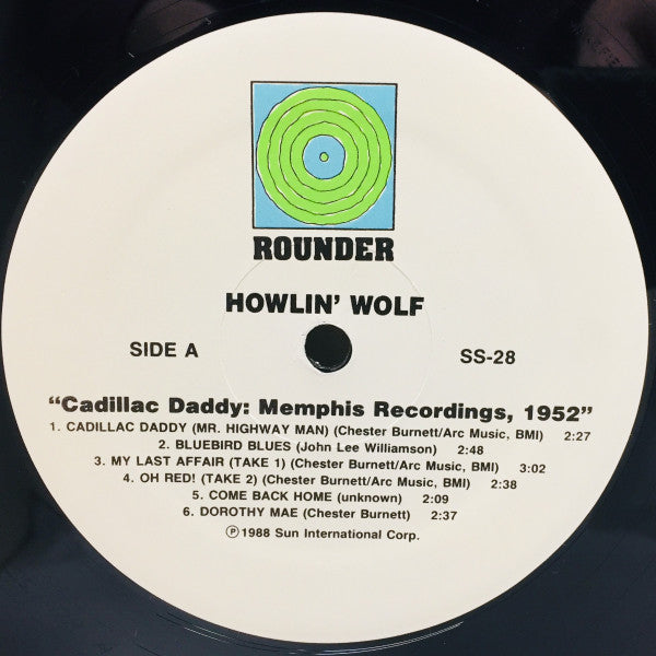 Howlin' Wolf : Cadillac Daddy - Memphis Recordings, 1952 (LP,Compilation)
