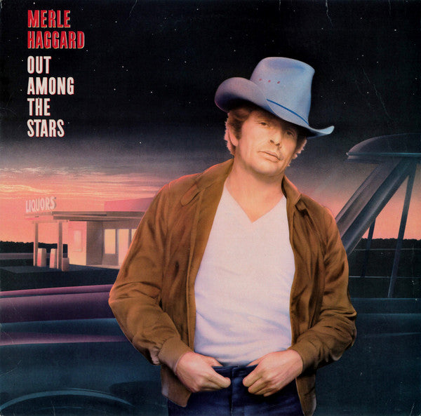 Merle Haggard : Out Among The Stars (LP,Album)