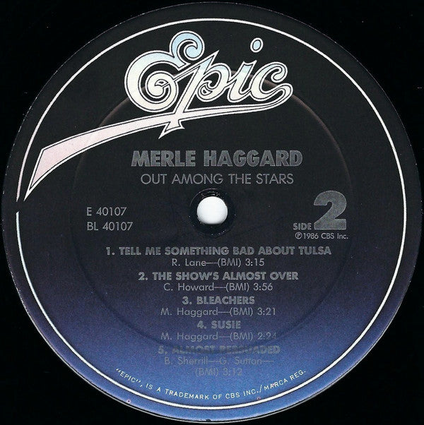 Merle Haggard : Out Among The Stars (LP,Album)