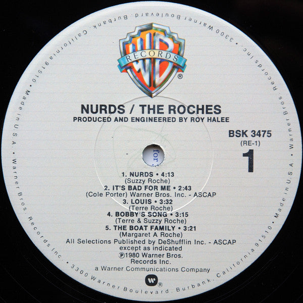 Roches, The : Nurds (LP,Album,Stereo)