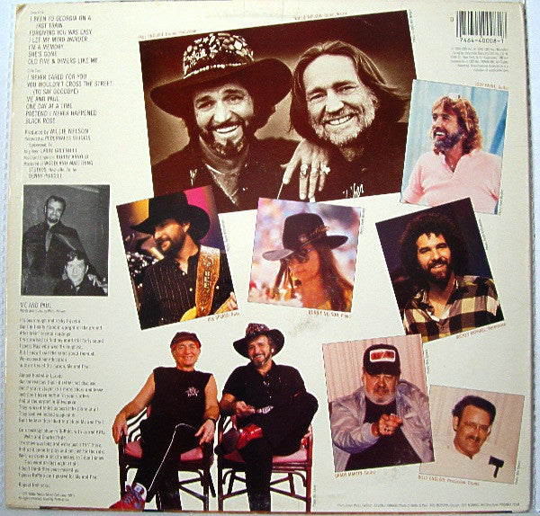 Willie Nelson : Me & Paul (LP,Album)