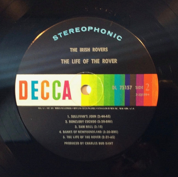 Irish Rovers, The : The Life Of The Rover (LP,Album,Stereo)