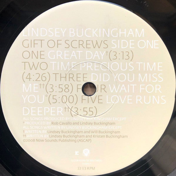 Lindsey Buckingham : Gift Of Screws (LP,Album)