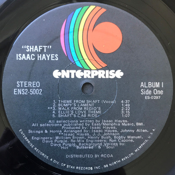 Isaac Hayes : Shaft (LP,Album,Club Edition,Repress)