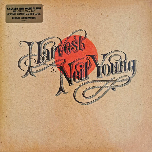 Neil Young : Harvest (LP,Album,Reissue)