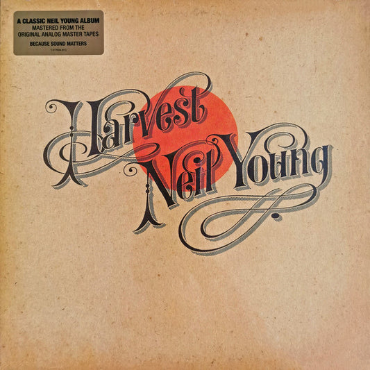Neil Young : Harvest (LP,Album,Reissue)