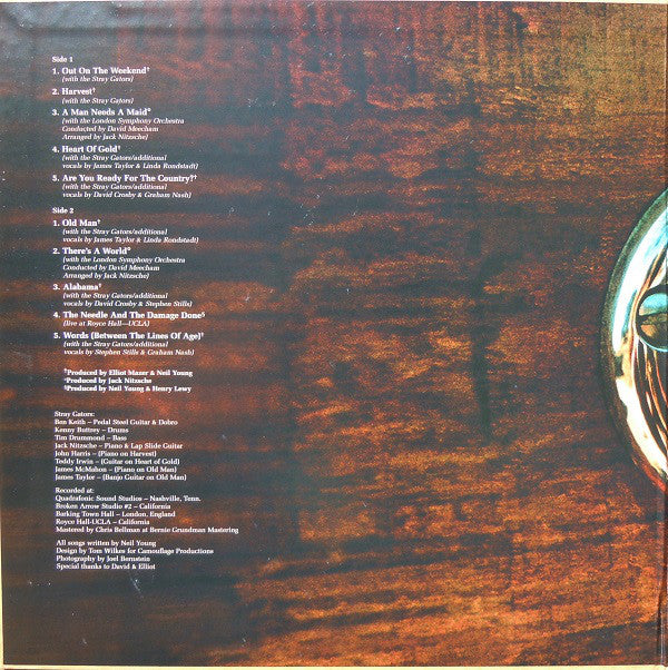 Neil Young : Harvest (LP,Album,Reissue)