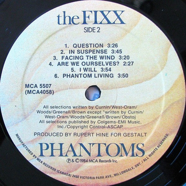 Fixx, The : Phantoms (LP,Album)
