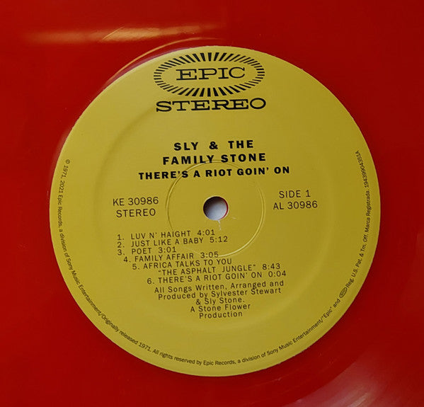 Sly & The Family Stone : There's A Riot Goin' On (LP,Album,Limited Edition,Reissue)