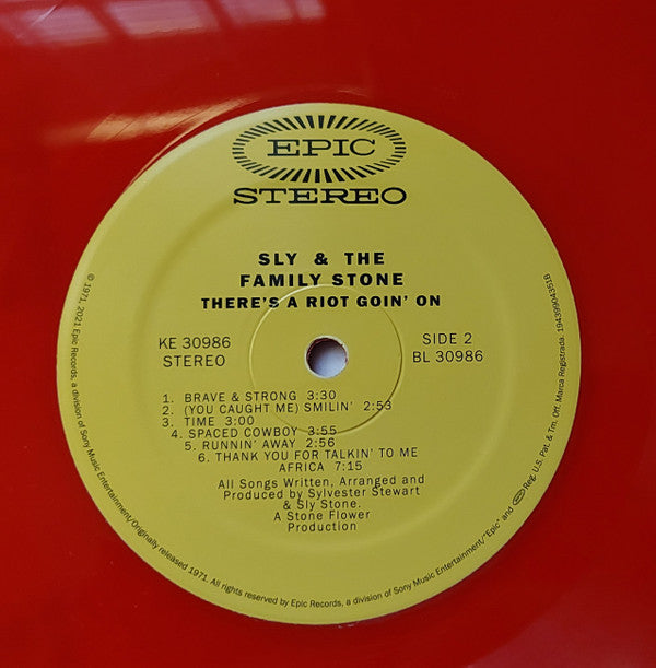 Sly & The Family Stone : There's A Riot Goin' On (LP,Album,Limited Edition,Reissue)