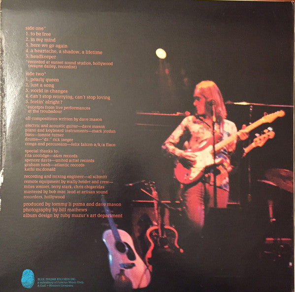 Dave Mason : Headkeeper (LP,Album)