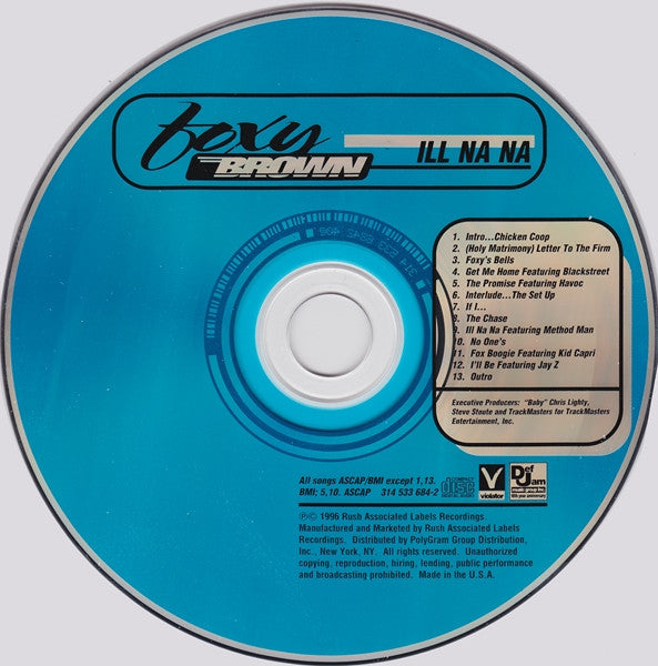 Foxy Brown : Ill Na Na (Album)