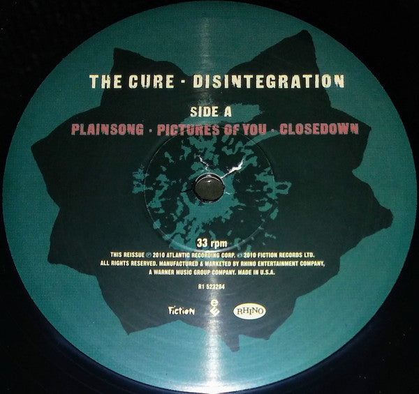 Cure, The : Disintegration (LP,Album,Reissue,Remastered)