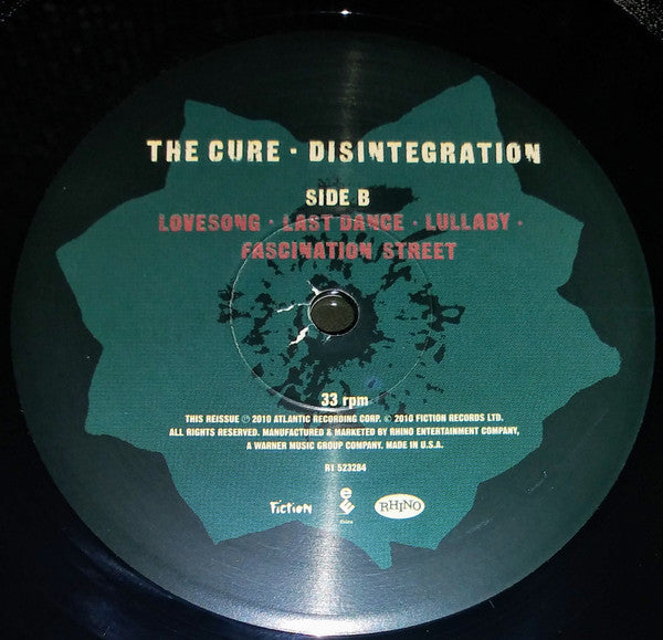 Cure, The : Disintegration (LP,Album,Reissue,Remastered)