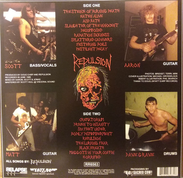 Repulsion : Horrified (LP,Album,Reissue,Remastered)