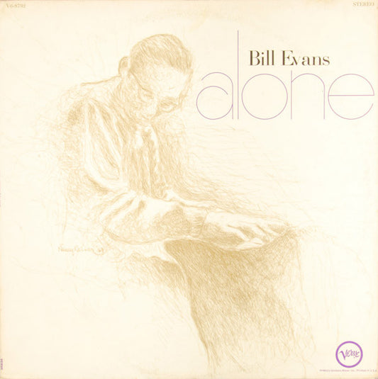 Bill Evans : Alone (LP,Album)