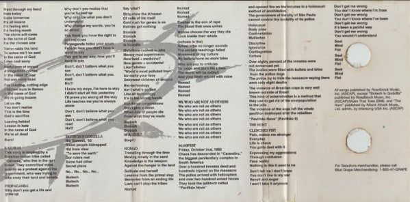 Sepultura : Chaos A.D. (Album,Reissue)