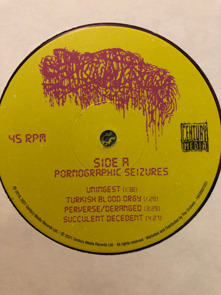 Sanguisugabogg : Pornographic Seizures (12",45 RPM,EP,Reissue)