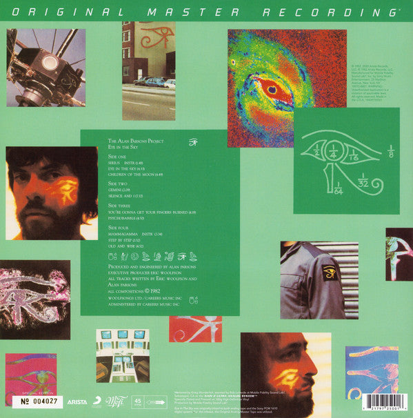 Alan Parsons Project, The : Eye In The Sky (12",45 RPM,Album,Numbered,Reissue,Remastered,Special Edition,Stereo)
