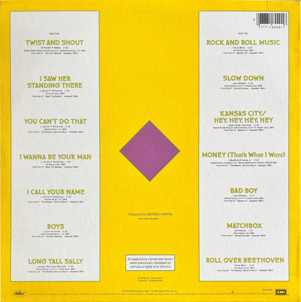 Beatles, The : Rock 'n' Roll Music, Volume 1 (LP,Compilation)