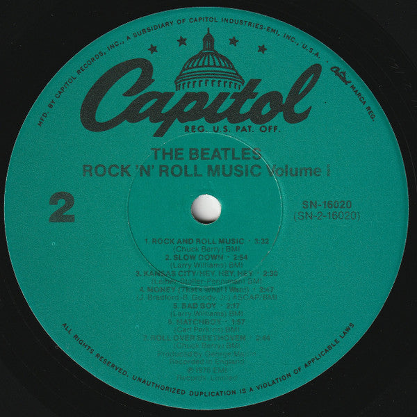 Beatles, The : Rock 'n' Roll Music, Volume 1 (LP,Compilation)