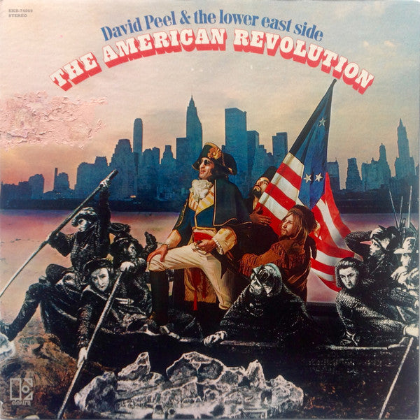 David Peel & The Lower East Side : The American Revolution (LP,Album,Stereo)