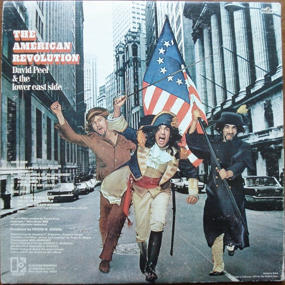 David Peel & The Lower East Side : The American Revolution (LP,Album,Stereo)