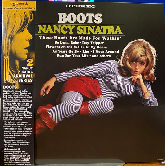 Nancy Sinatra : Boots (LP,Album,Limited Edition,Reissue,Remastered,Stereo)