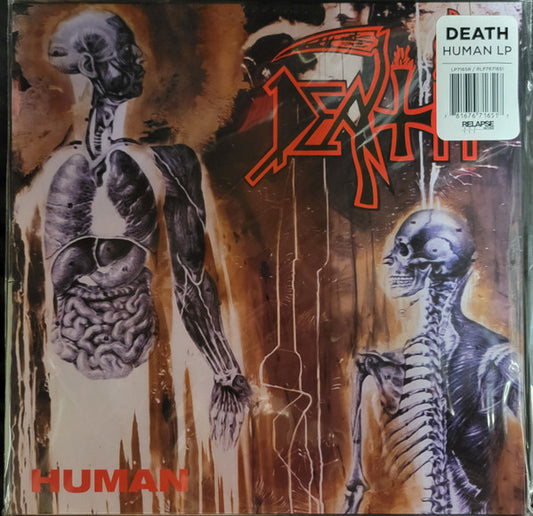 Death (2) : Human (LP,Album,Reissue,Remastered,Repress)