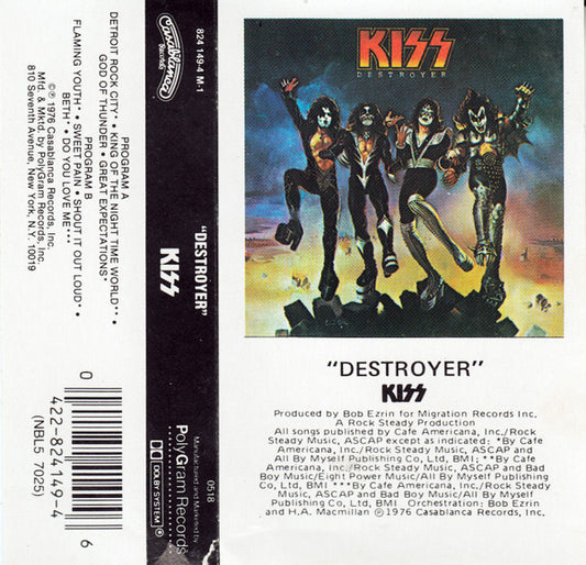 Kiss : Destroyer (Album,Reissue)