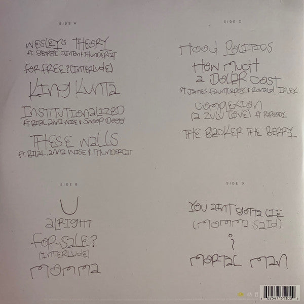 Kendrick Lamar : To Pimp A Butterfly (LP,Album,Repress)
