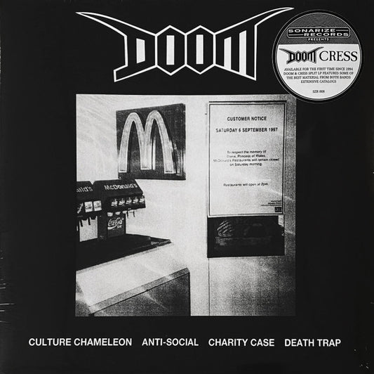 Doom (2) / Cress : Doom / Cress (LP,Reissue,Remastered,Stereo)