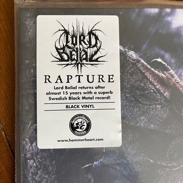 Lord Belial : Rapture (LP,Album)