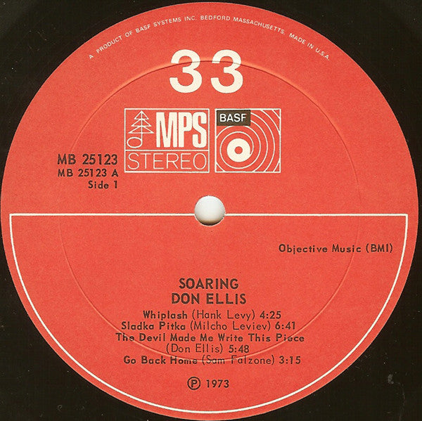 Don Ellis : Soaring (LP,Album)