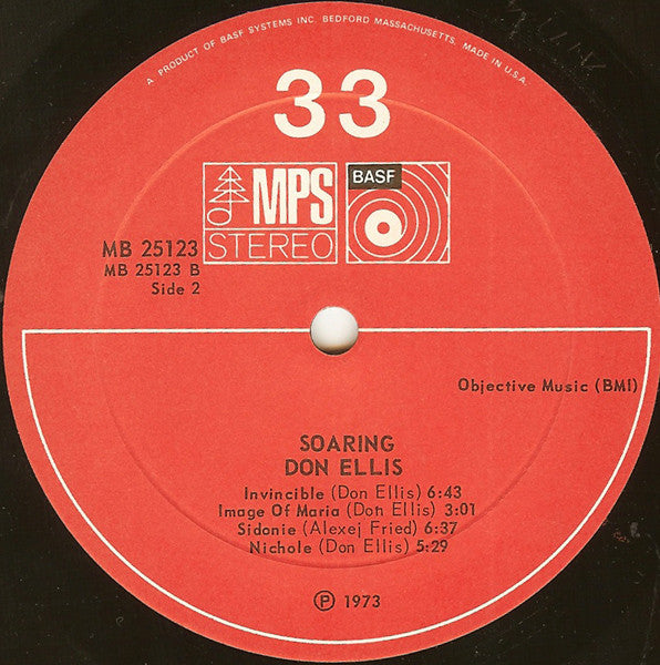 Don Ellis : Soaring (LP,Album)