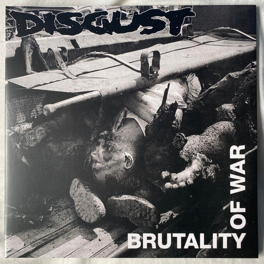 Disgust : Brutality Of War (LP,Album,Limited Edition,Reissue)