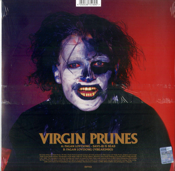 Virgin Prunes : Pagan Lovesong (40th Anniversary Edition) (12",45 RPM,Record Store Day,Single,Limited Edition,Reissue,Remastered)