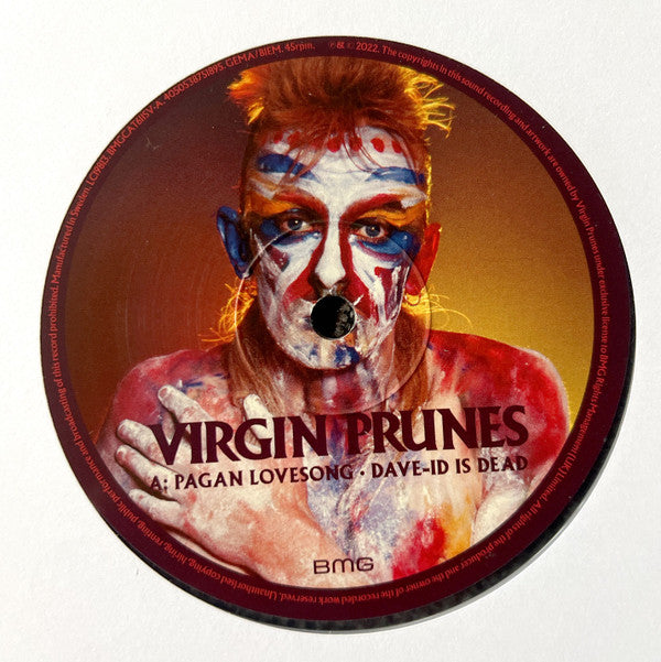 Virgin Prunes : Pagan Lovesong (40th Anniversary Edition) (12",45 RPM,Record Store Day,Single,Limited Edition,Reissue,Remastered)