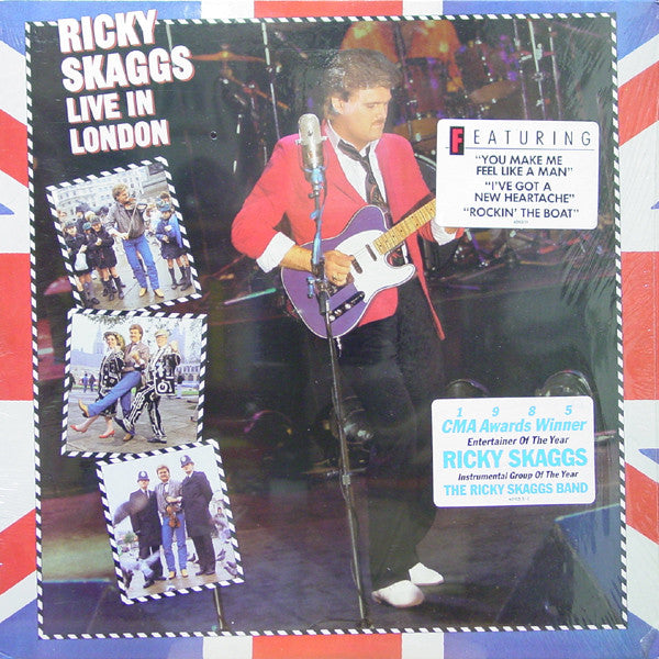 Ricky Skaggs : Live In London (LP,Album)