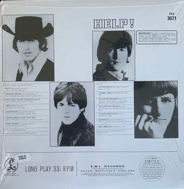 Beatles, The : Help! (LP,Album,Reissue,Remastered,Stereo)