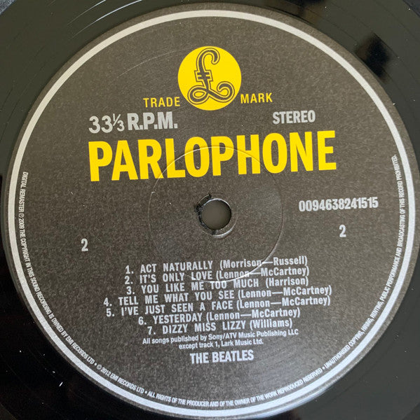 Beatles, The : Help! (LP,Album,Reissue,Remastered,Stereo)