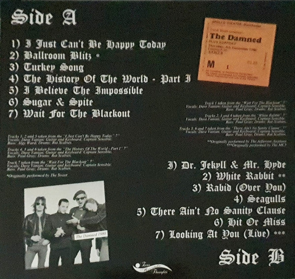 Damned, The : Singles Singles Singles Vol. 2 1979 / 1980 (LP,Compilation)