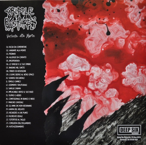 Cripple Bastards : Variante Alla Morte (LP,Album)
