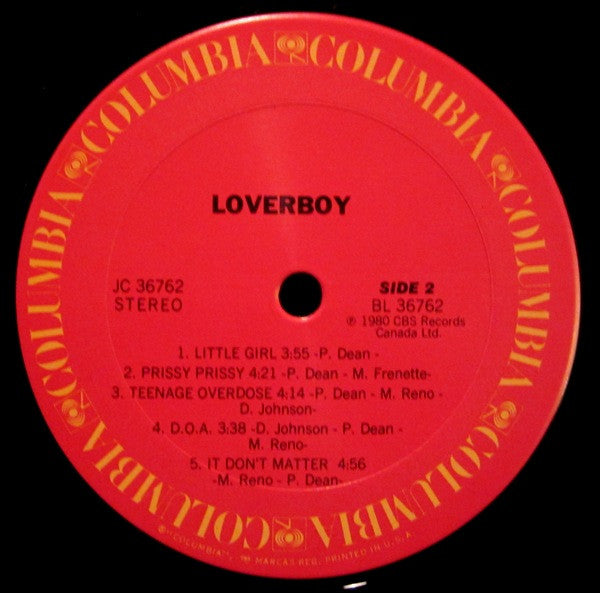 Loverboy : Loverboy (LP,Album)